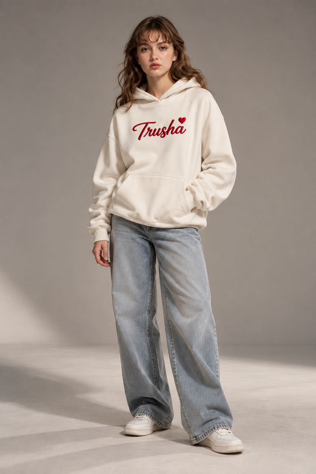 Customized Signature Heart Hoodie